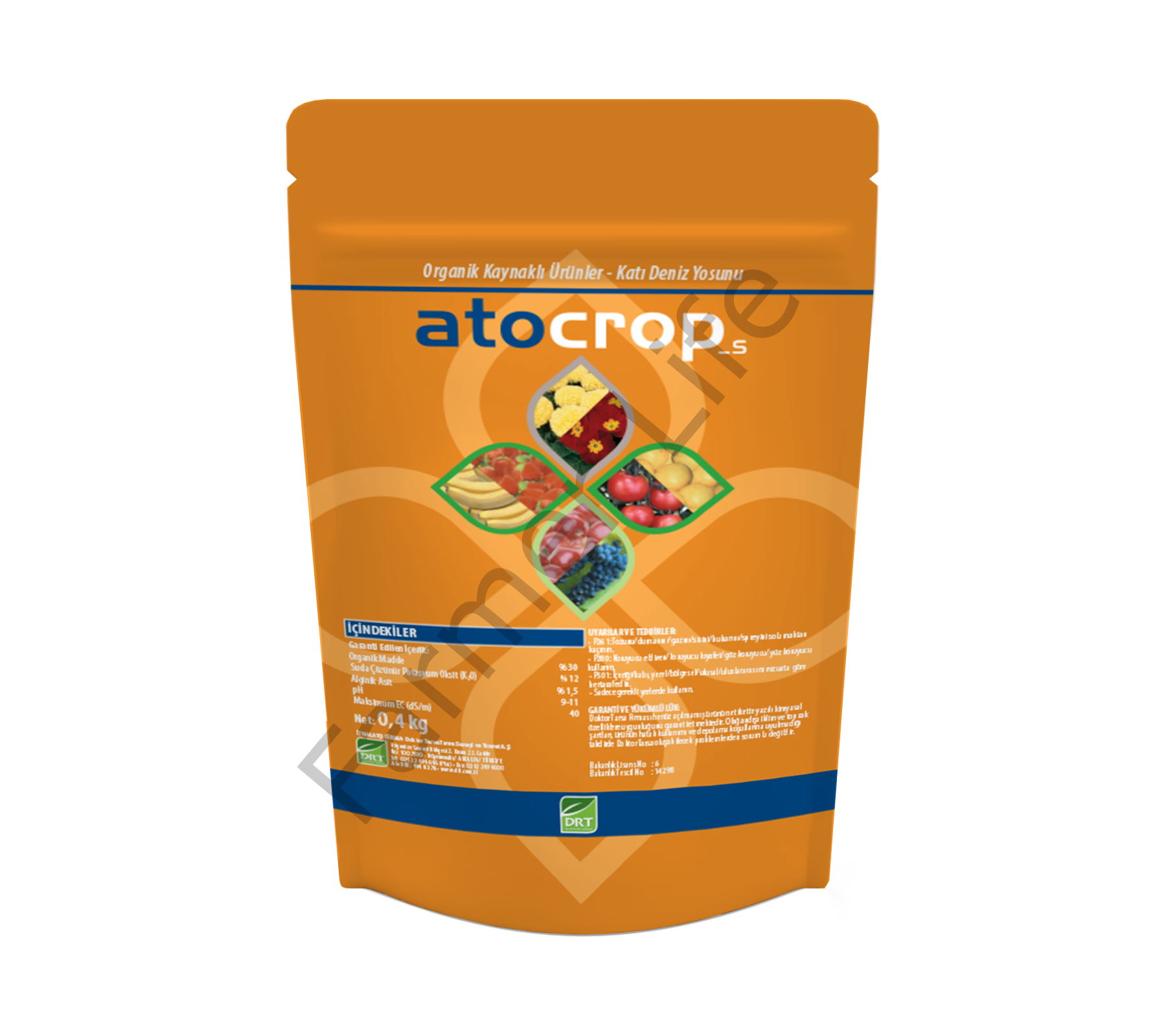 Atocrop Organik Deniz Yosunu Gübresi 400gr