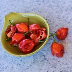 Kırmızı Renk Habanero Acı biber Tohumu (10 Tohum)