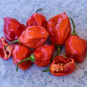 Kırmızı Renk Habanero Acı biber Tohumu (10 Tohum)