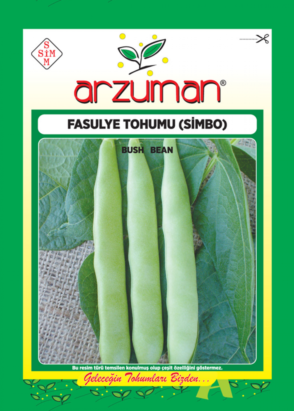 Fasulye Tohumu Simbo (Oturak) 50gr