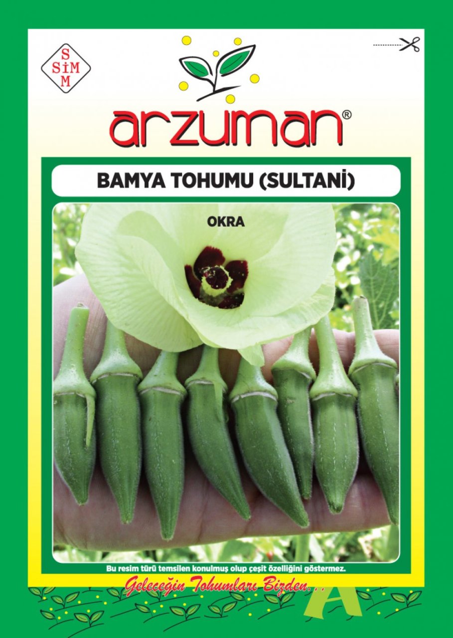 Sultani Bamya Tohumu 25 Gr