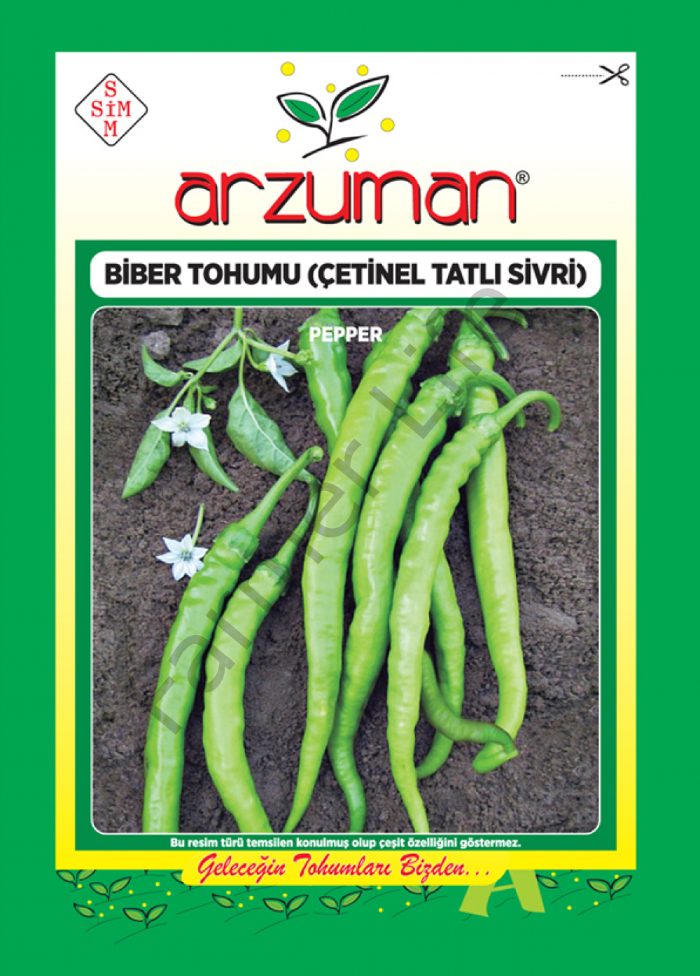 Biber Tohumu Çetinel 10 gr