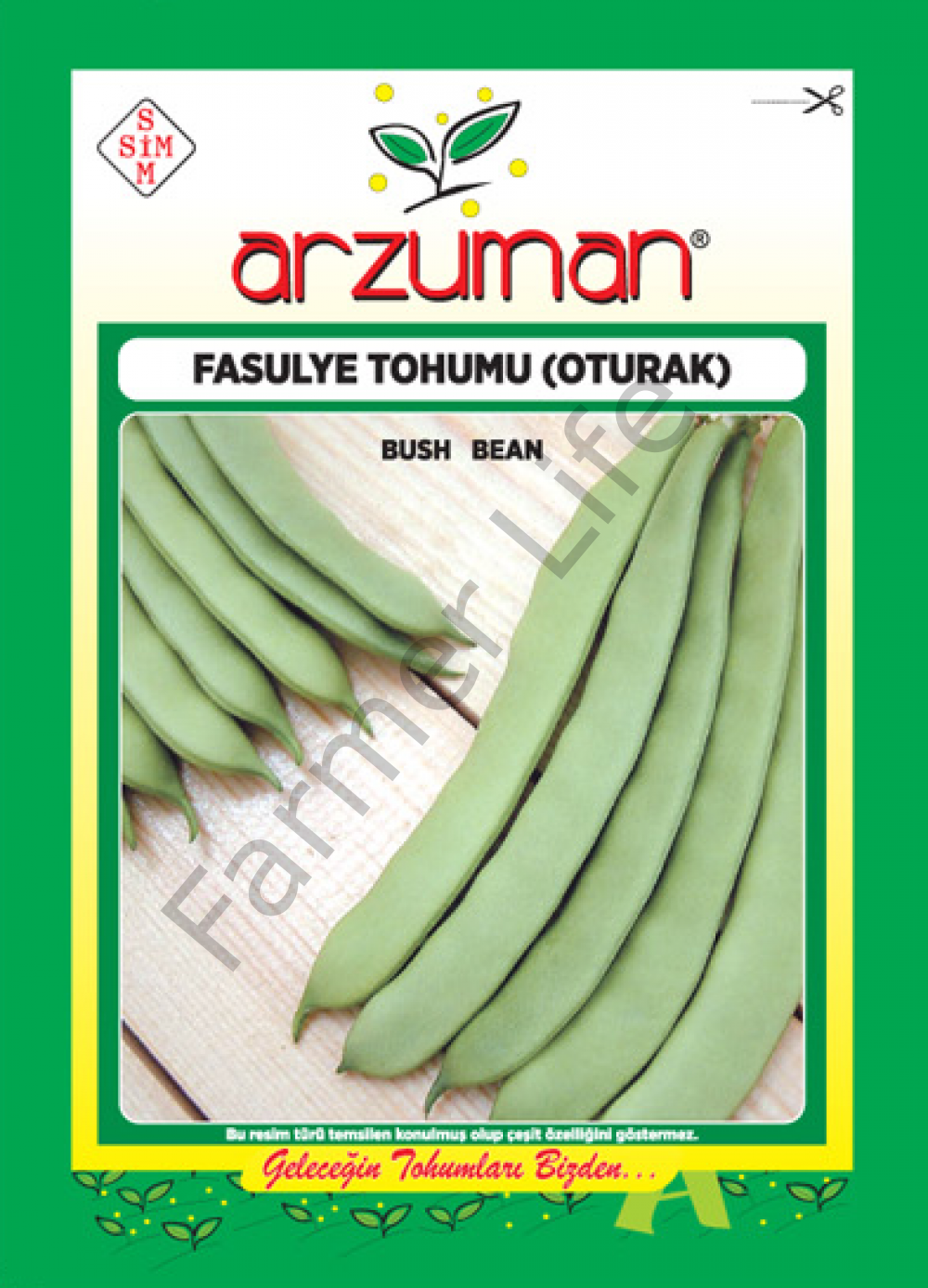 Fasulye Tohumu Oturak 50 gr